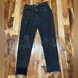 Black mom jeans